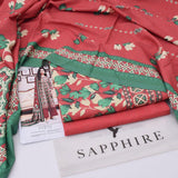 Sapphire Dhanak 3-Piece Unstiched