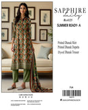 Sapphire Dhanak 3-Piece Unstiched