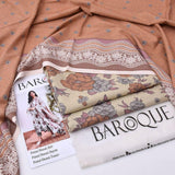 Baroque Dhanak 3-Piece Un-stiched