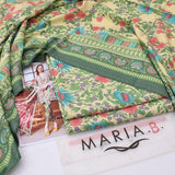 Maria.B Dhanak 3-Piece Un-stiched