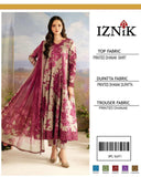 Iznik Dhanak 3-Piece Un-stiched