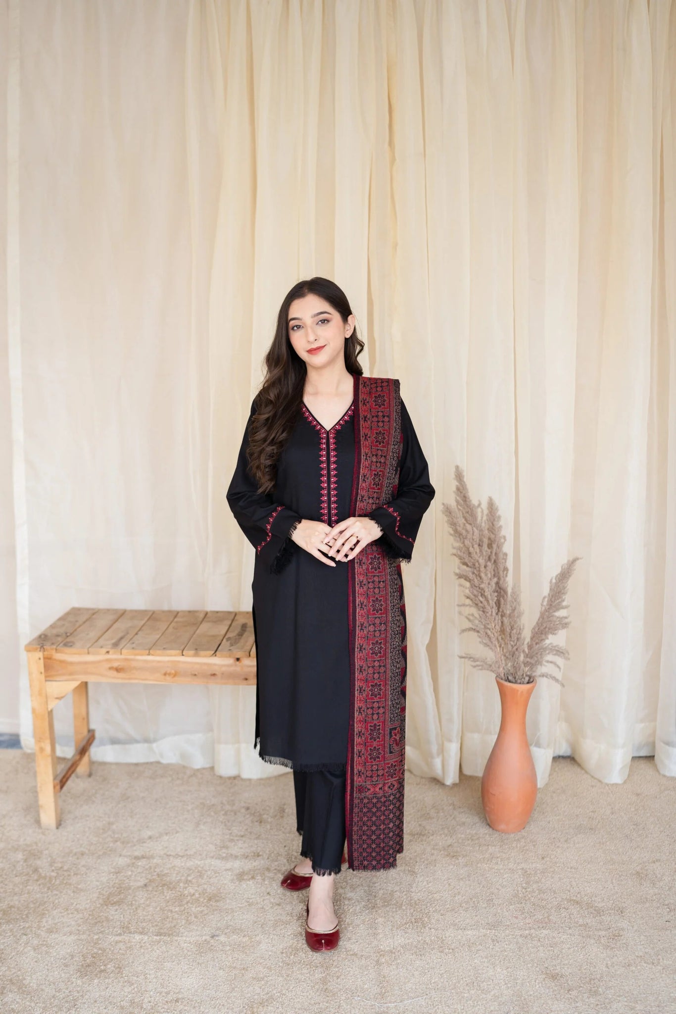 Digital Printed Dhanak 3 PC