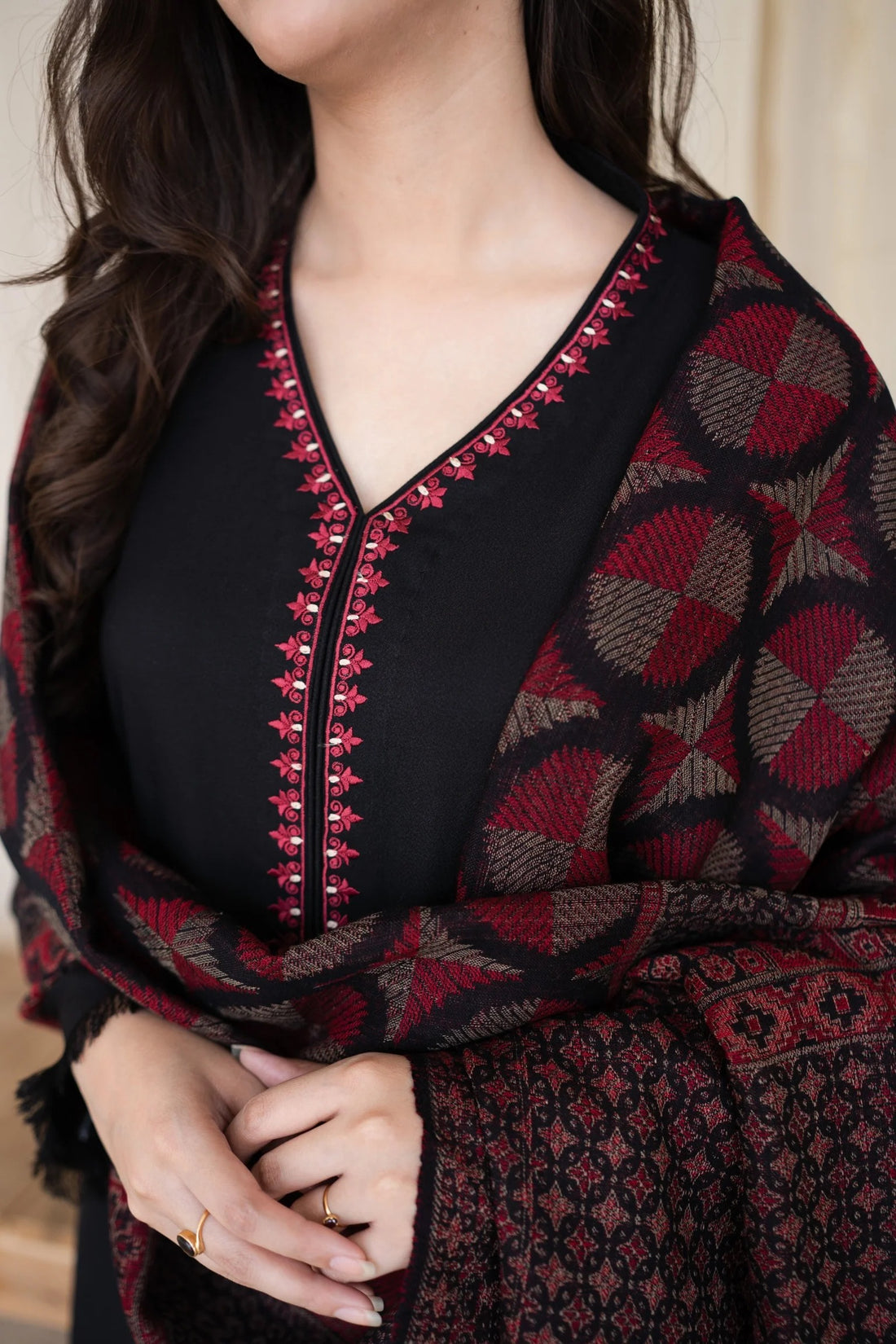 Digital Printed Dhanak 3 PC