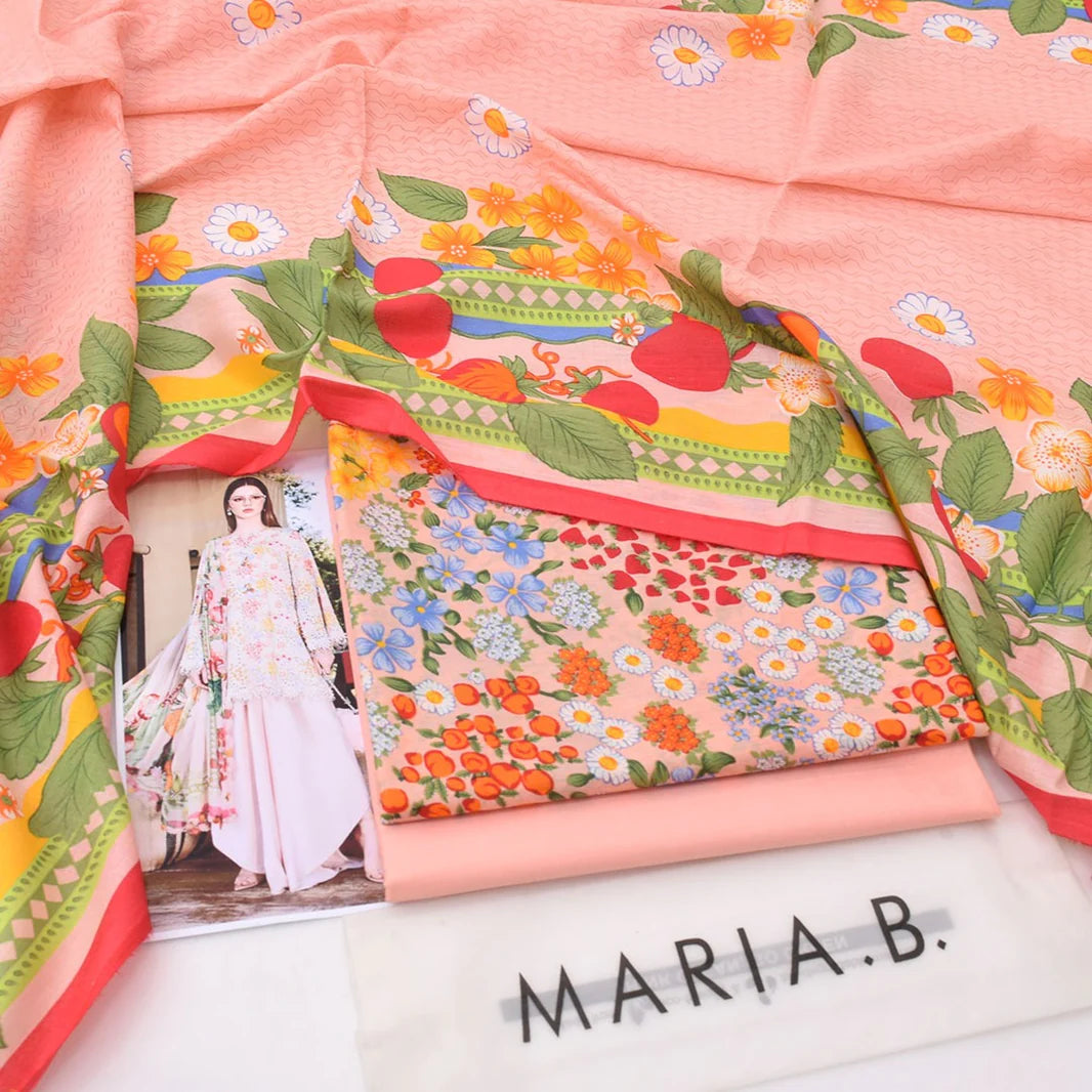 Maria.B lawn 3-Piece Un-stiched